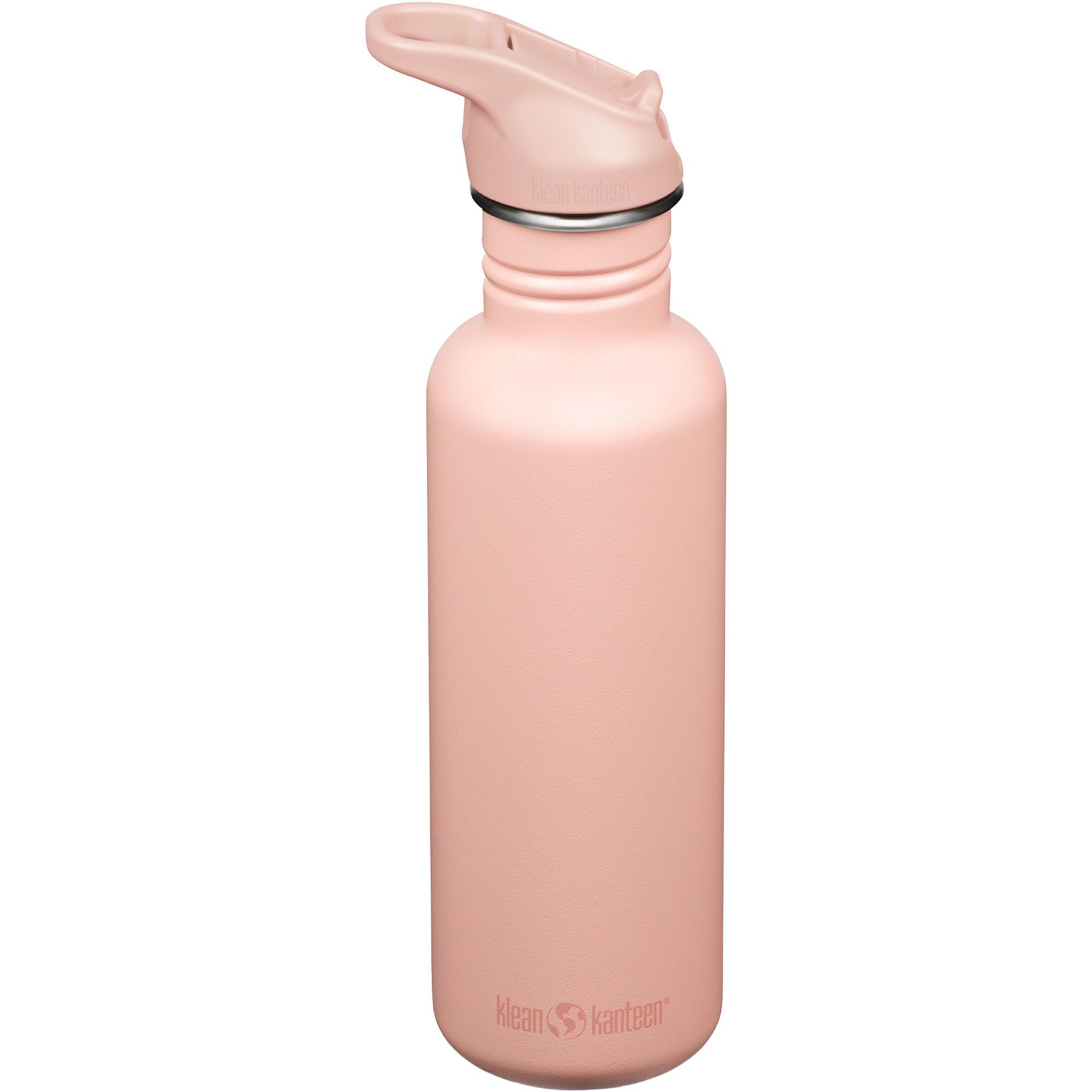 Klean Kanteen Classic Flip Seal Sport Vandflaske 800ml  Peach Parfait