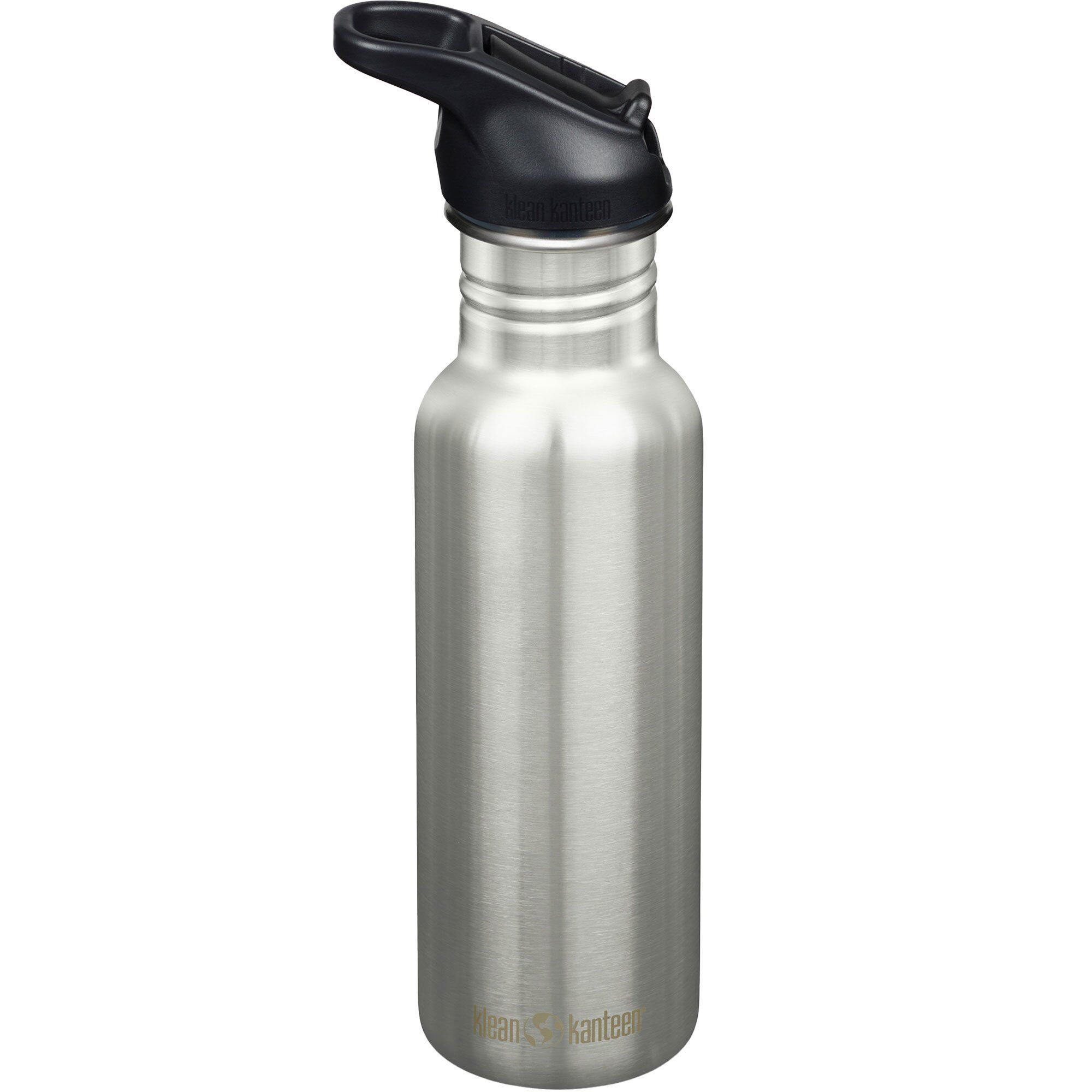Klean Kanteen Classic Narrow Flip Sport Vandflaske 532 Ml  Børstet Stål