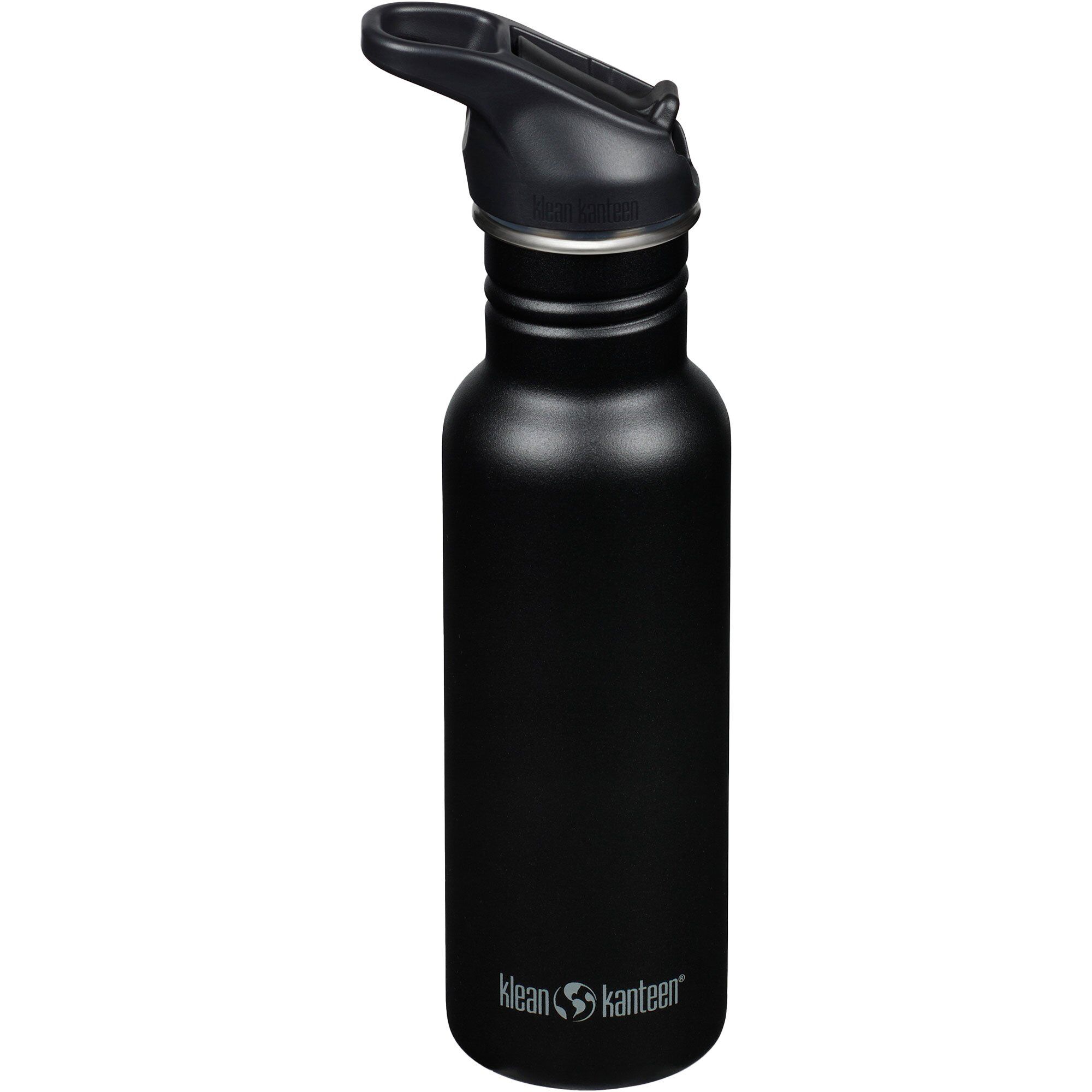 Klean Kanteen Classic Narrow Flip Sport Vandflaske 532 Ml  Sort