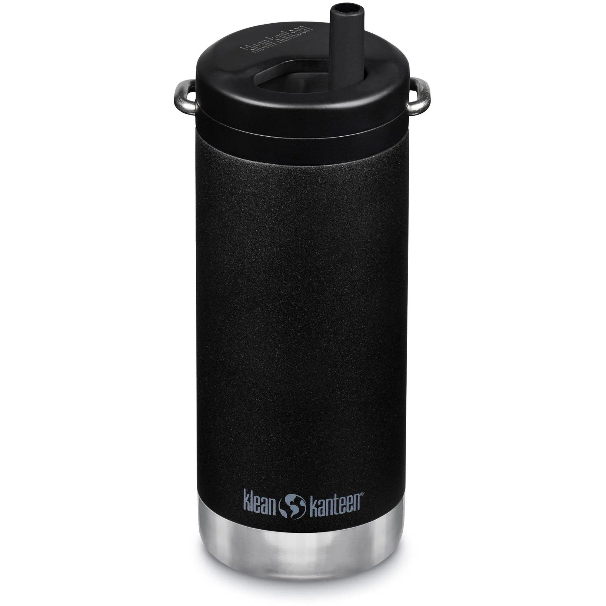 Klean Kanteen Isoleret Termoflaske Tkwide 355 Ml Med Twist Cap  Sort