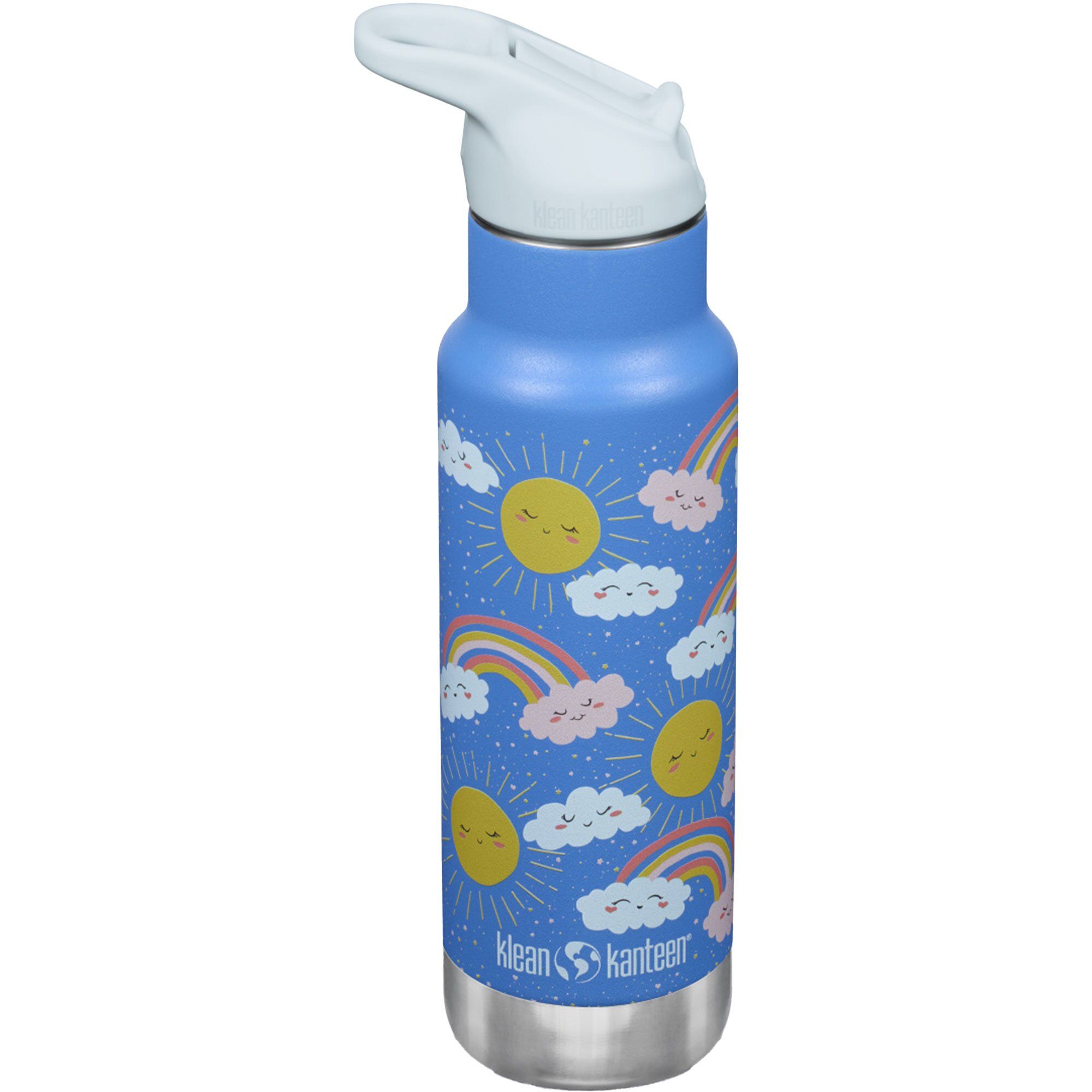 Klean Kanteen Kid Narrow Flip Sport Vandflaske 355 Ml  Rainbows