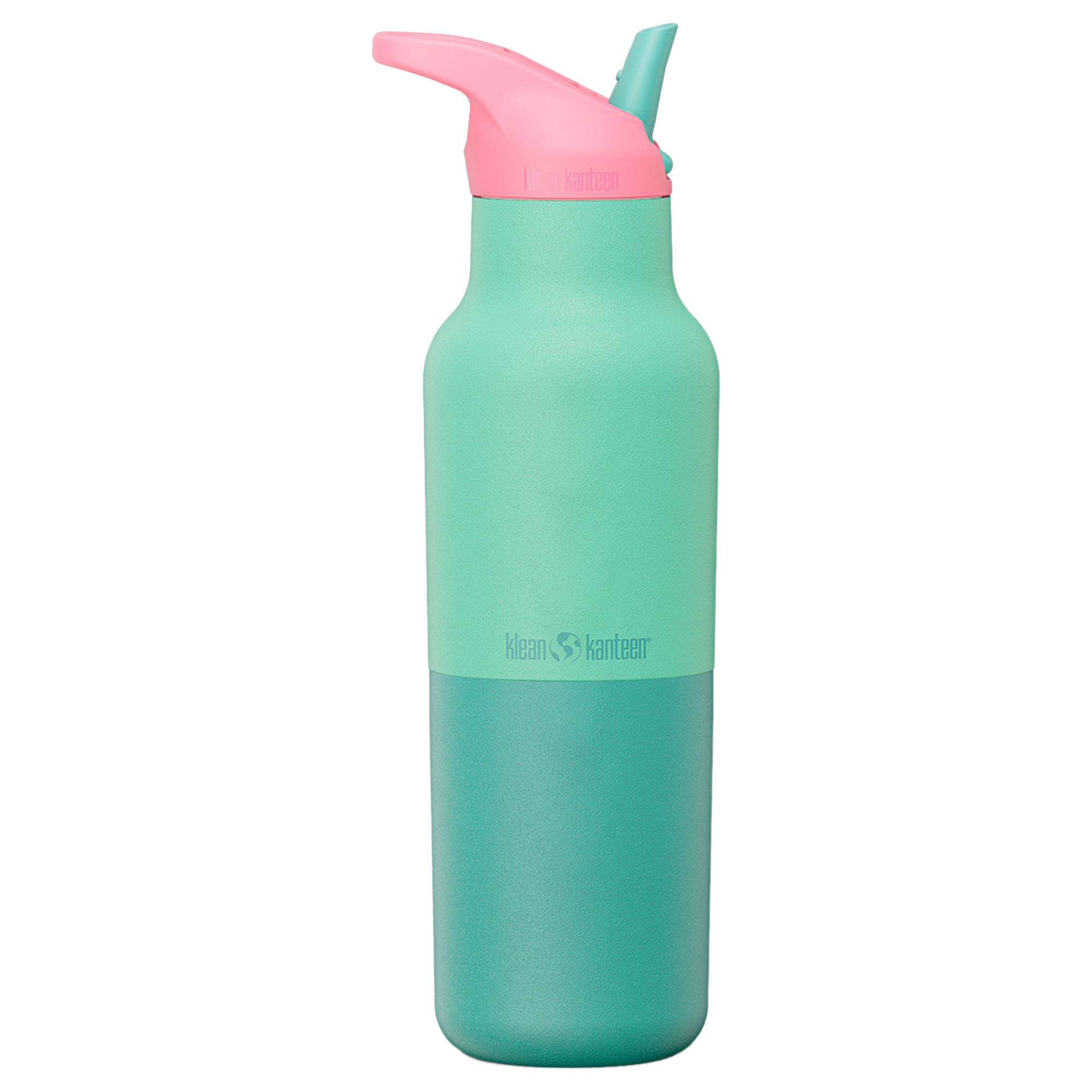 Klean Kanteen Rise Classic Drikkeflaske Med Sportslåg 473 Ml  Cabbage Kaleidoscope