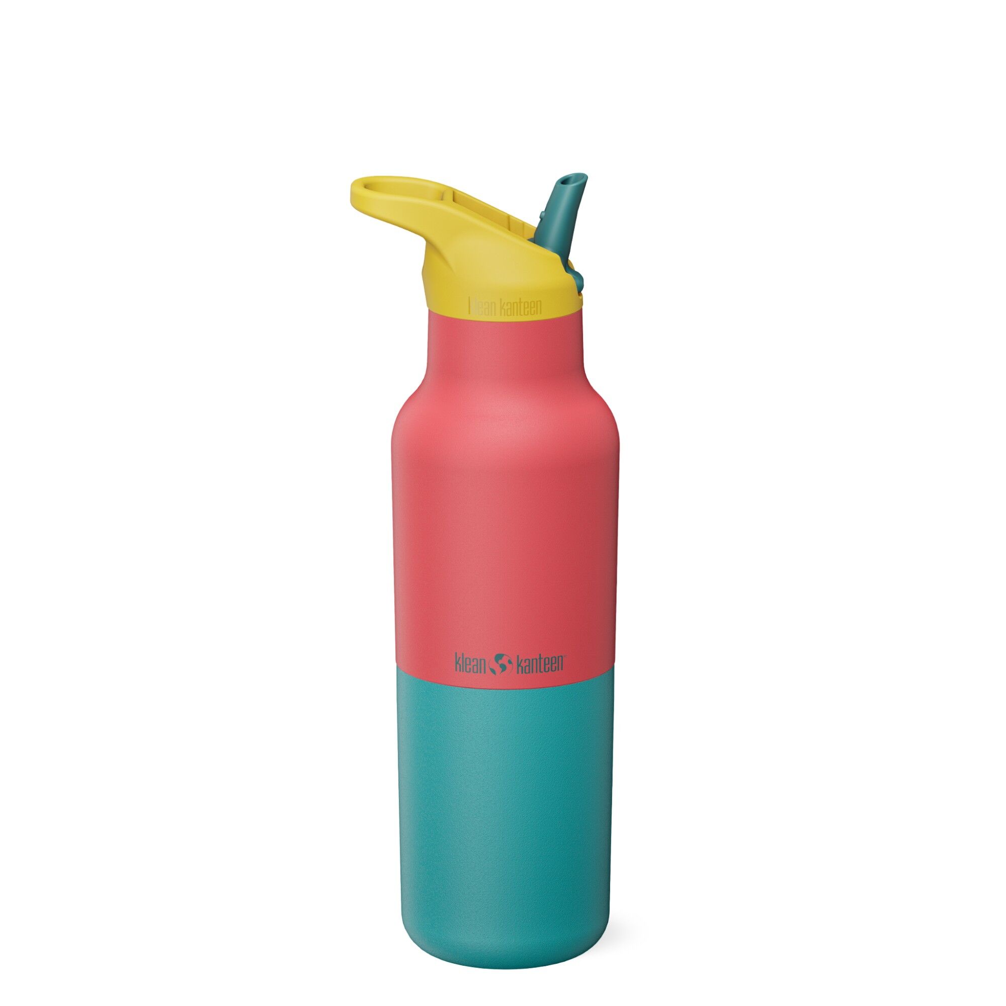 Klean Kanteen Rise Vacuum Classic Termoflaske 473 Ml  Cayenne Kaleidoscope