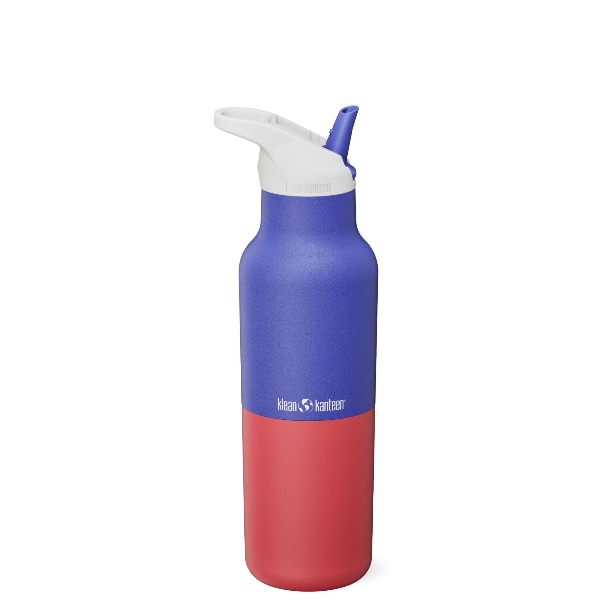 Klean Kanteen Rise Vacuum Classic Termoflaske 473 Ml  Dazzling Blue Kaleidoscope
