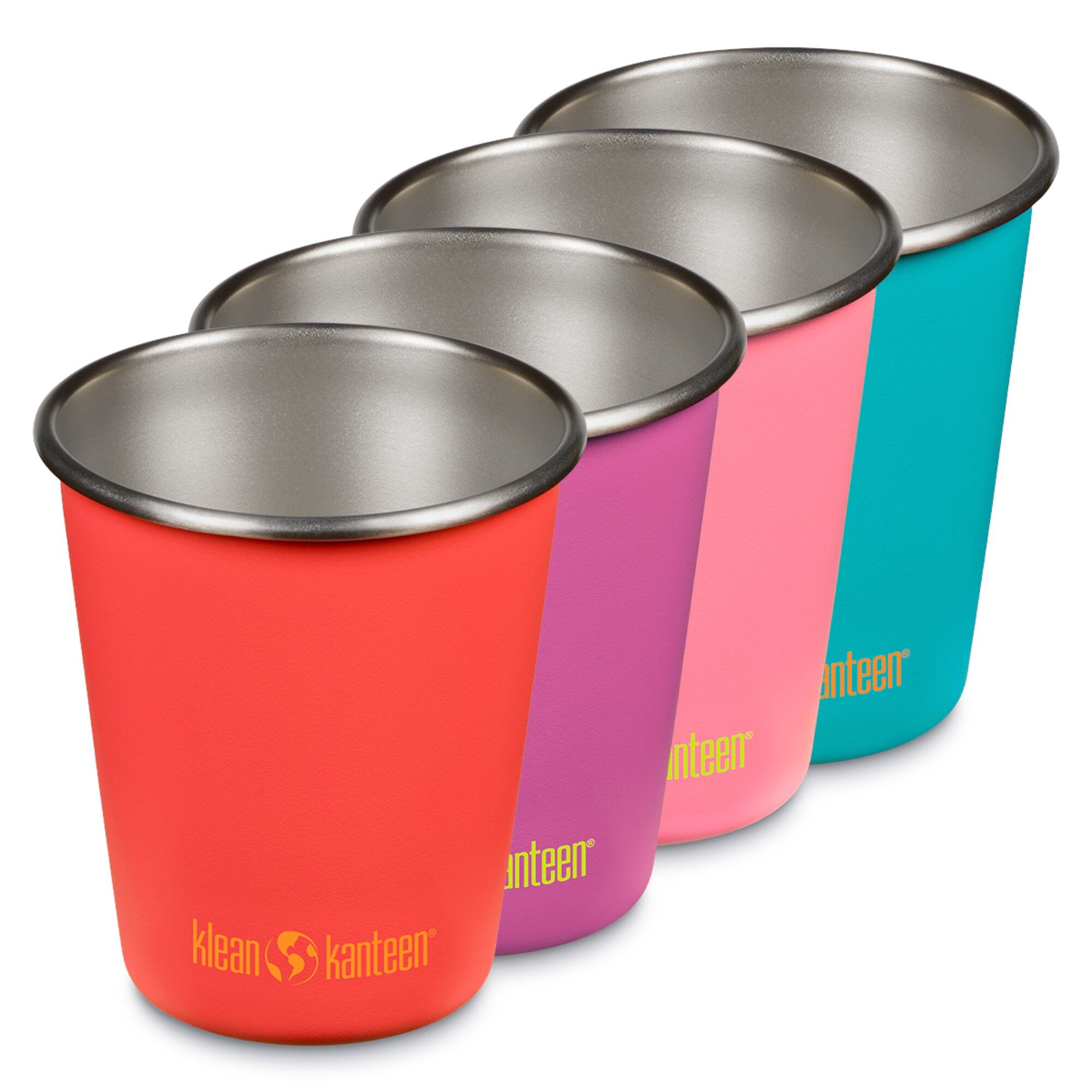 Klean Kanteen Steel Cup Stålkrus 296 Ml  -pak  Gum Drops