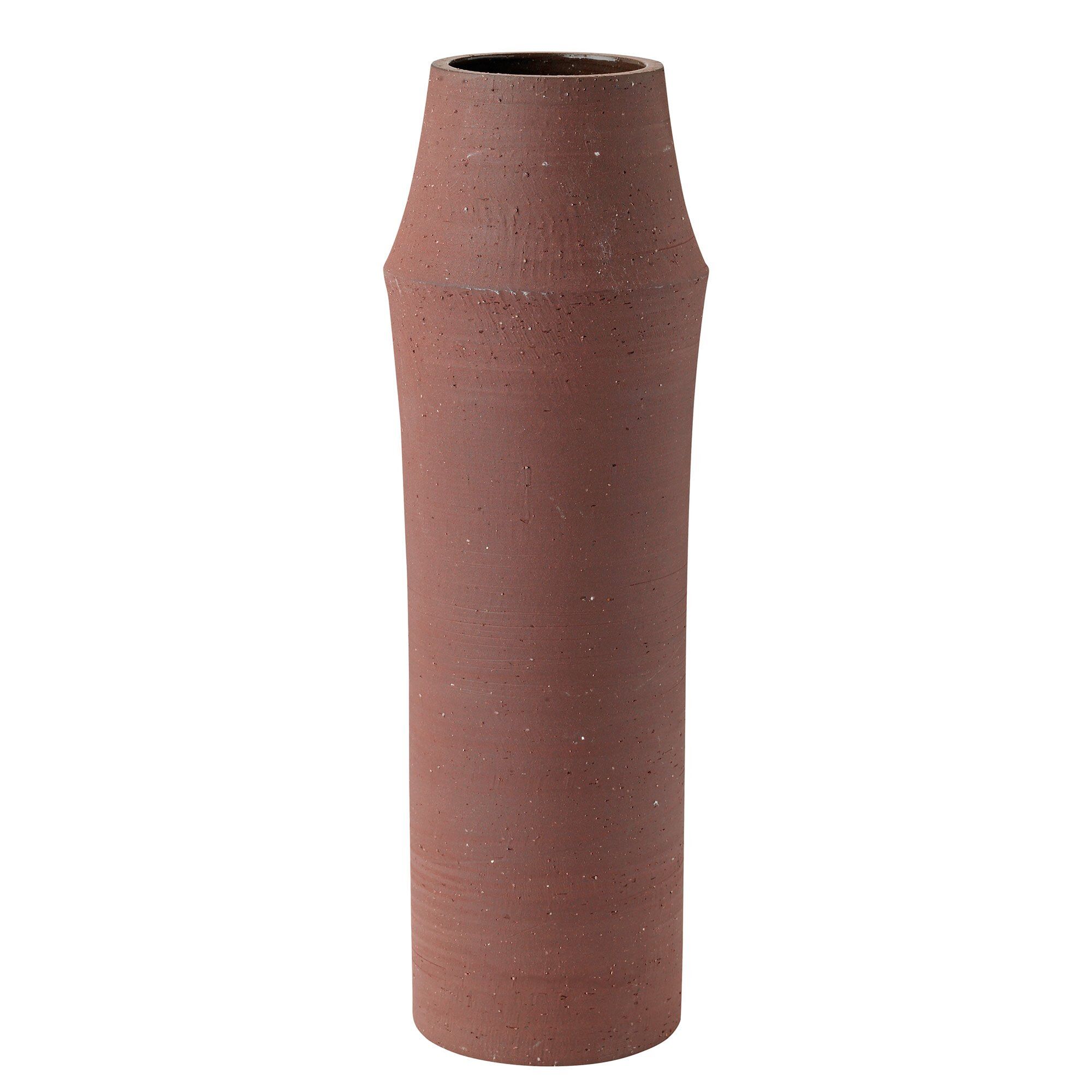 Knabstrup Clay Vase 32 Cm  Terracotta