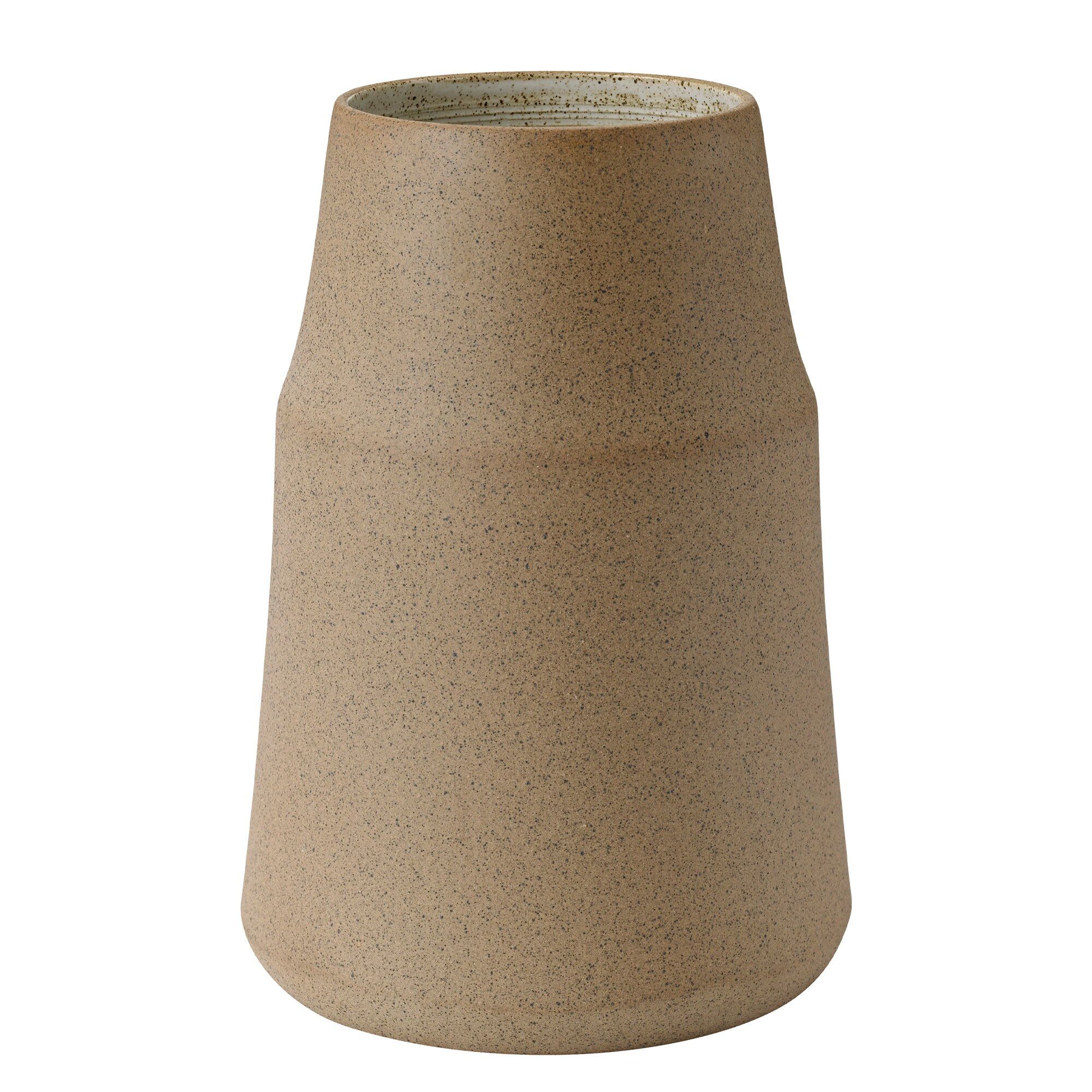 Knabstrup Clay Vase 18 Cm  Warm Sand