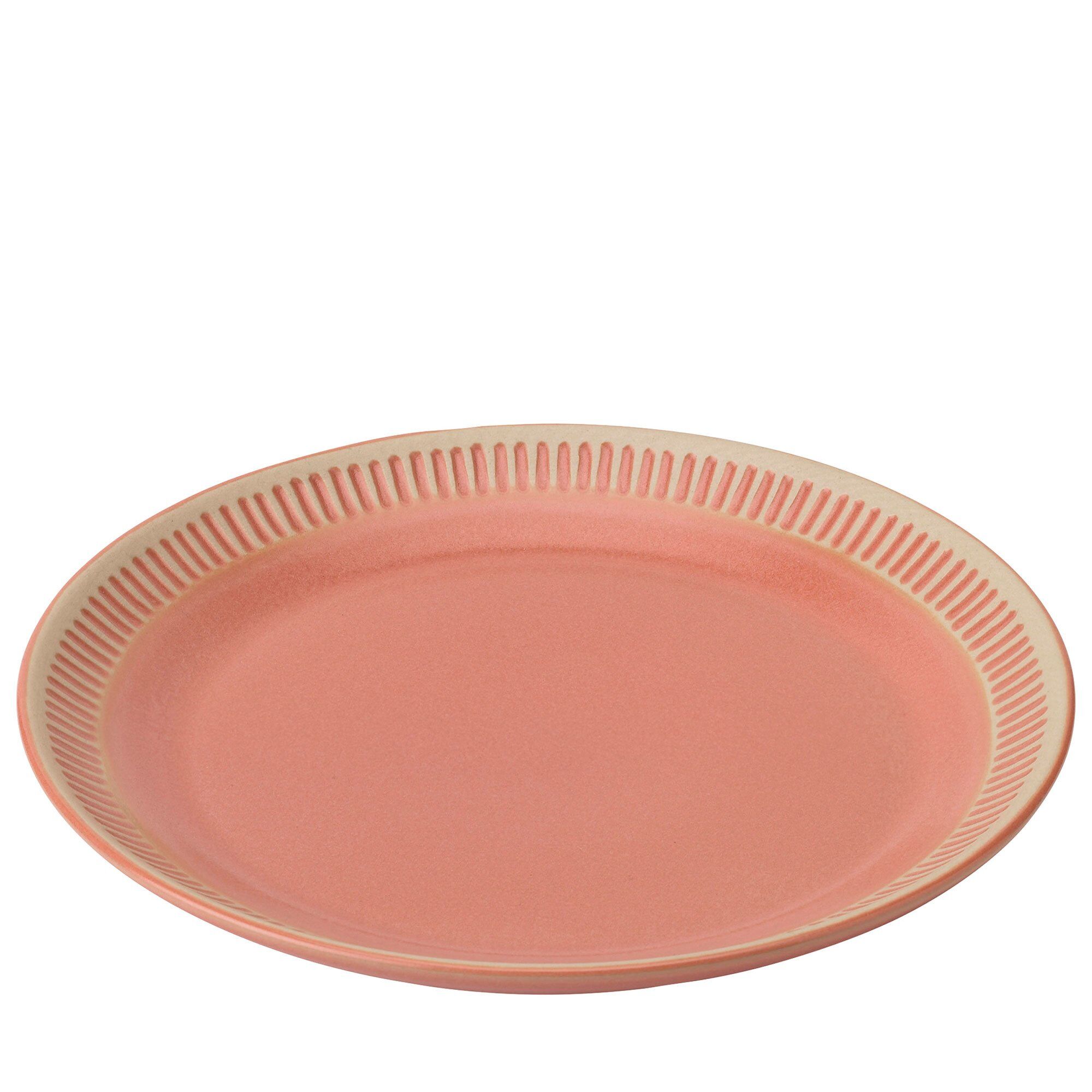 Knabstrup Colorit Middagstallerken 27 Cm  Coral