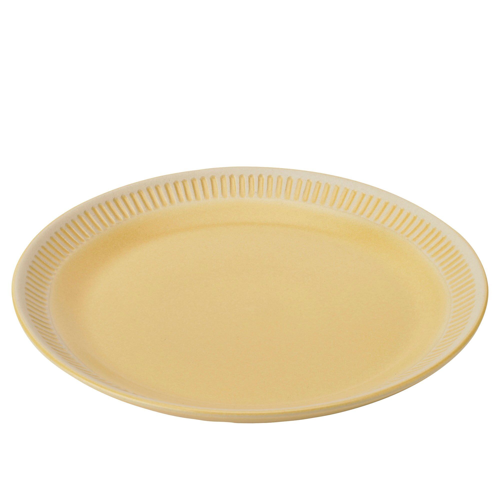 Knabstrup Colorit Middagstallerken 27 Cm  Yellow
