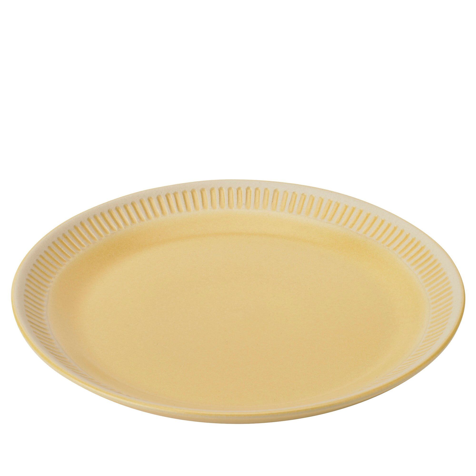 Knabstrup Colorit Tallerkener 22 Cm  Yellow