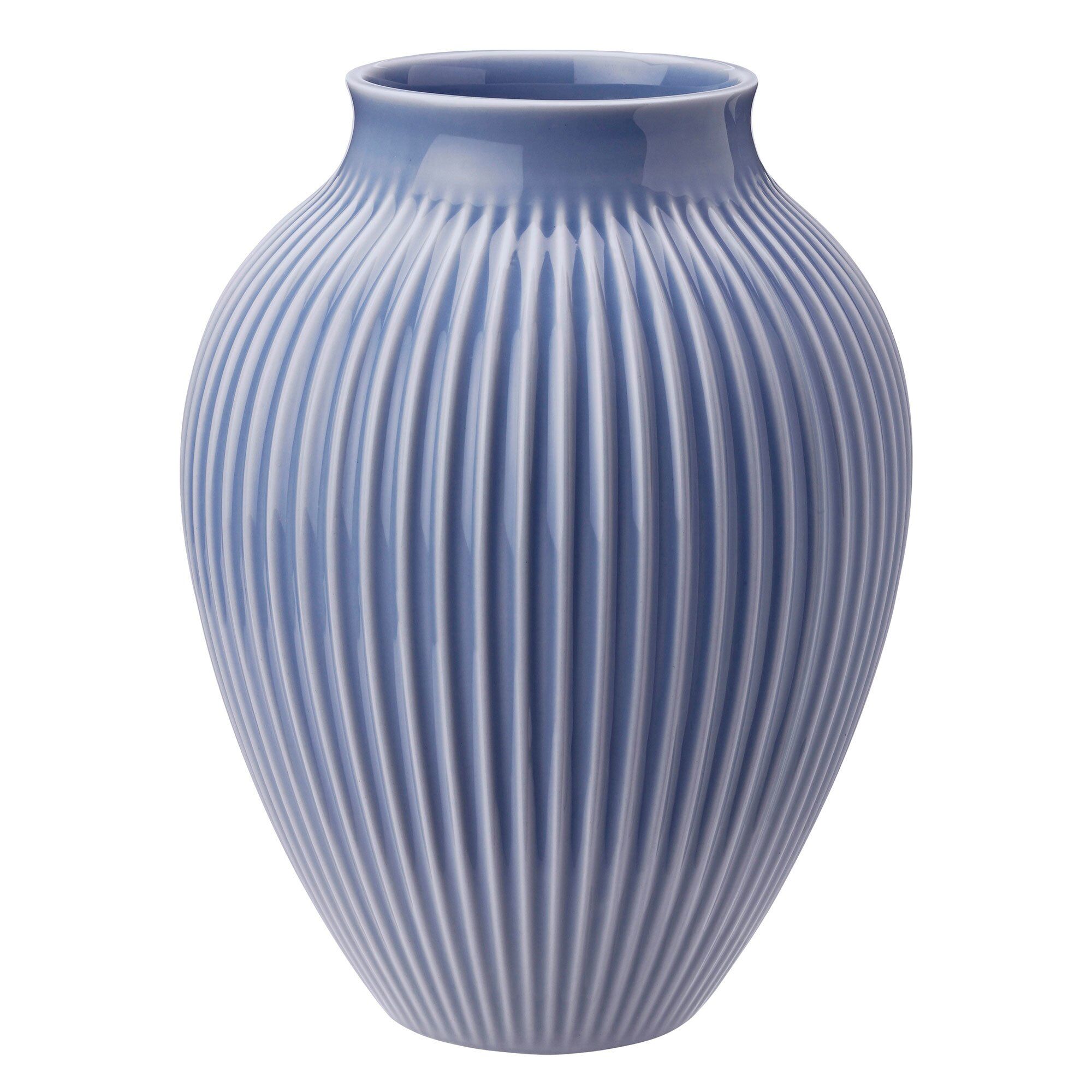 Knabstrup Ripple Vase 27 Cm  Lavender
