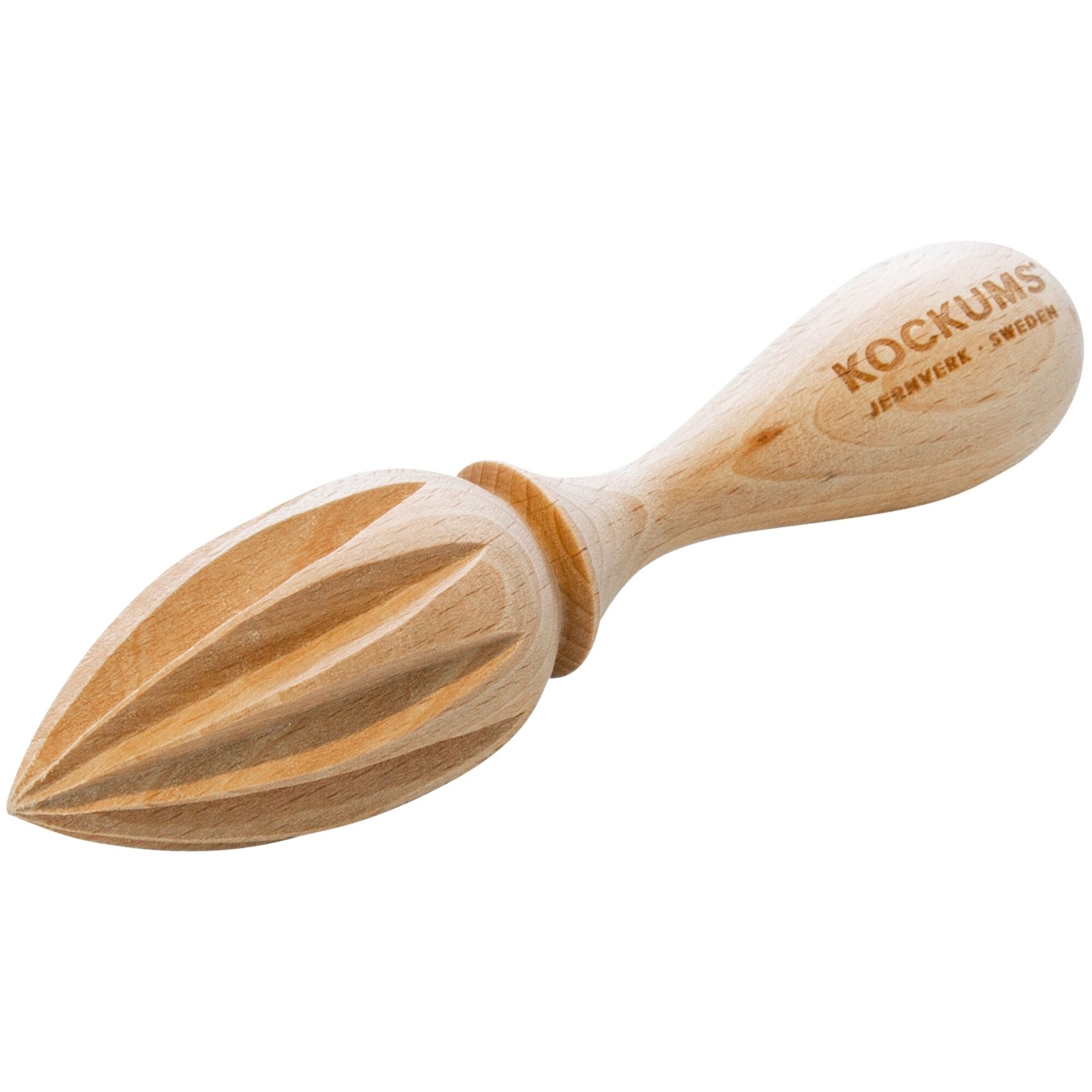 Kockums Jernverk Citruspresse   Træ  Spids Model