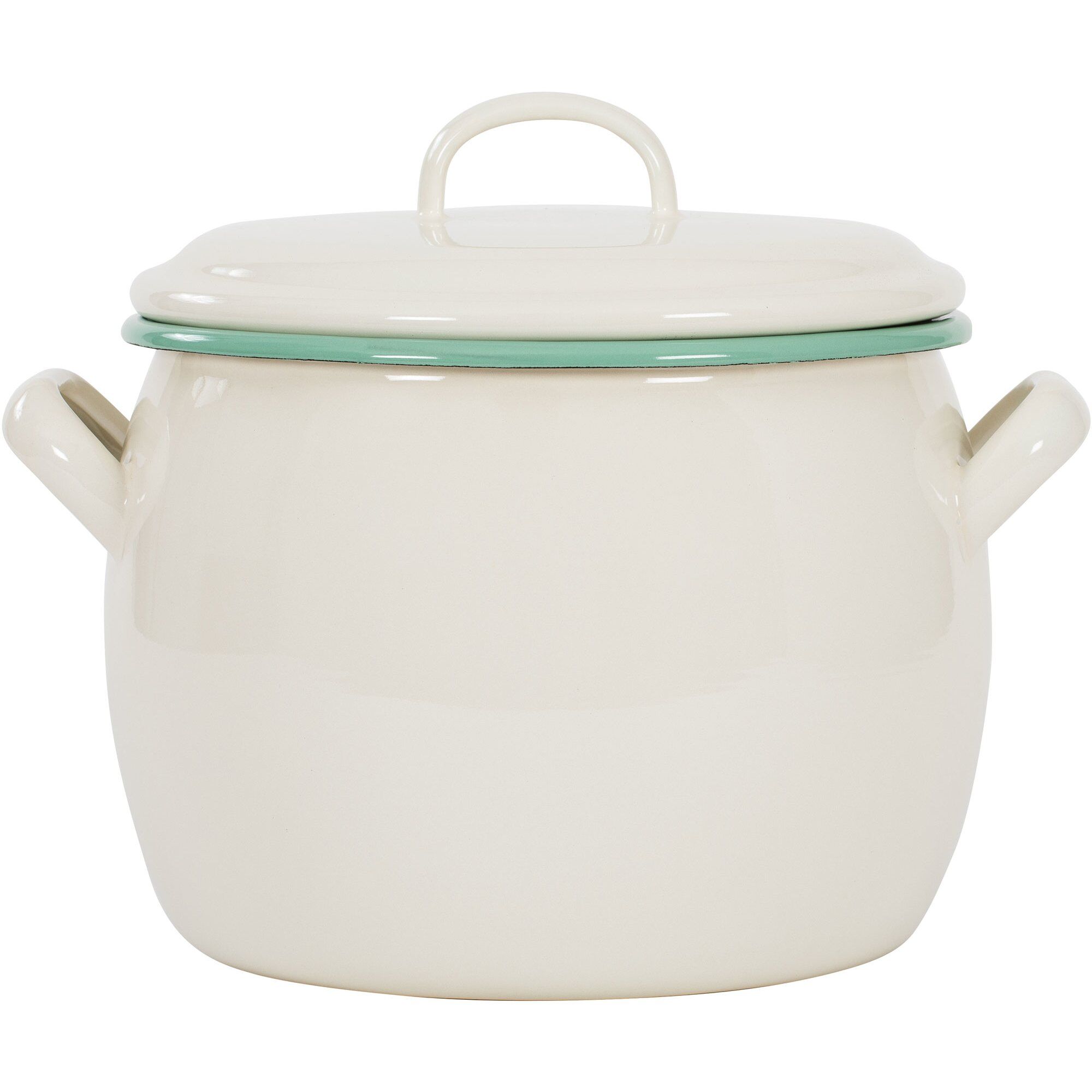 Kockums Jernverk Gryde   Liter  Creme