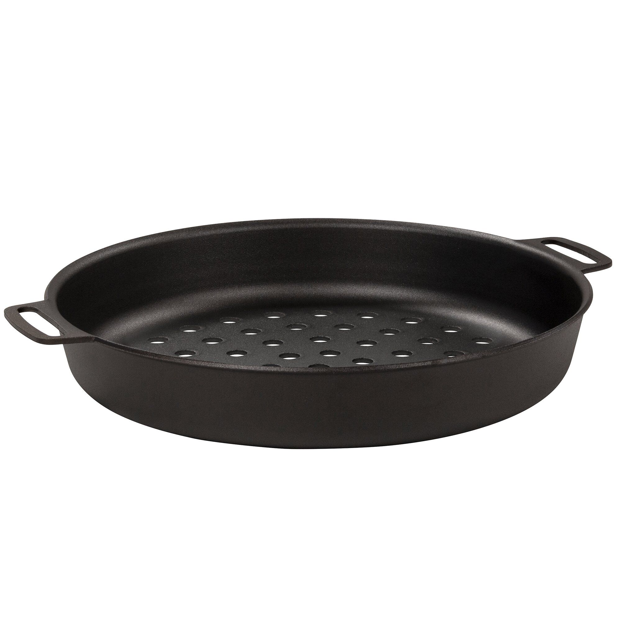 Kockums Jernverk Perforeret Grillform  30 Cm  Kulstofstål