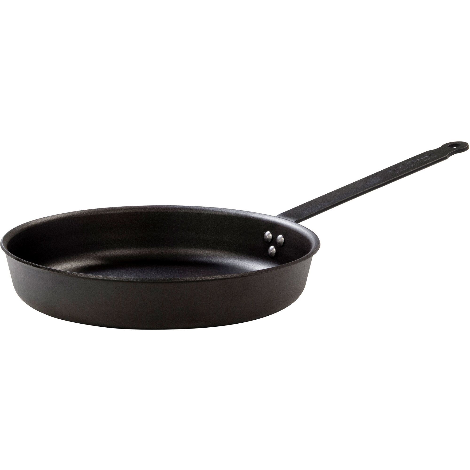 Kockums Jernverk Stegepande Kulstofstål  28 Cm