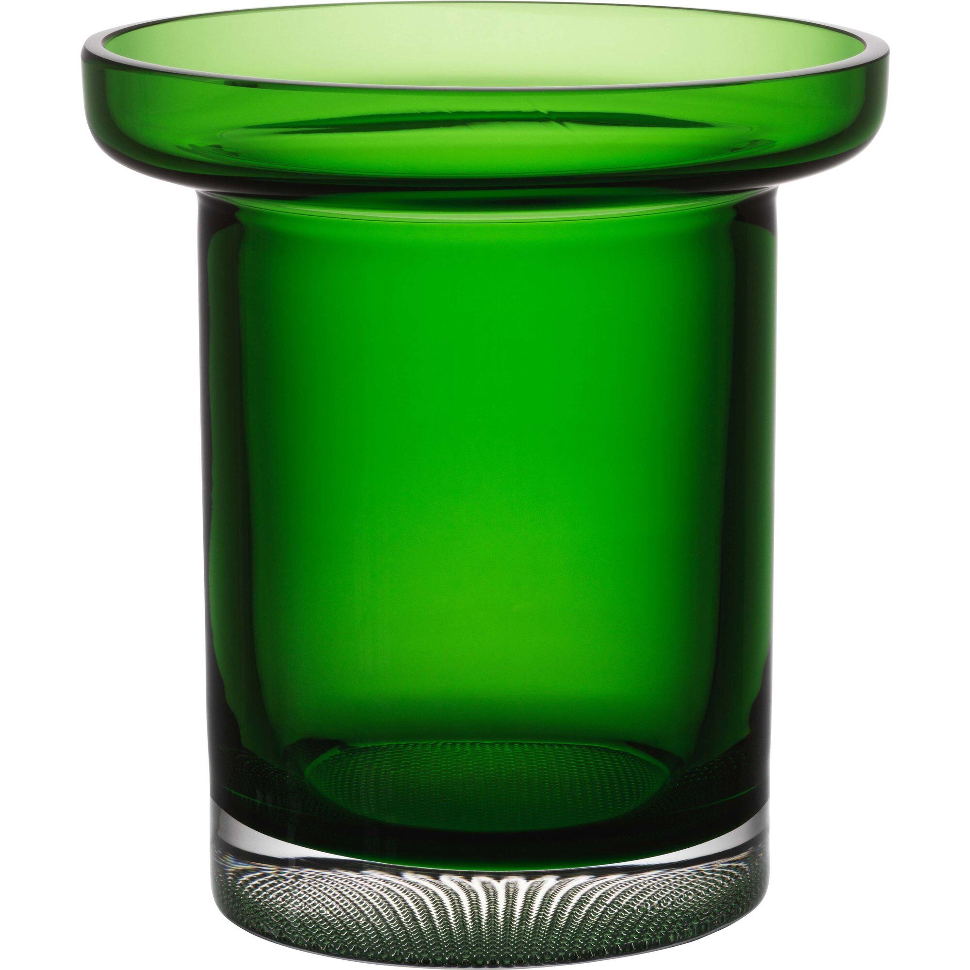 Kosta Boda Limelight Vase 19   Cm æblegrøn
