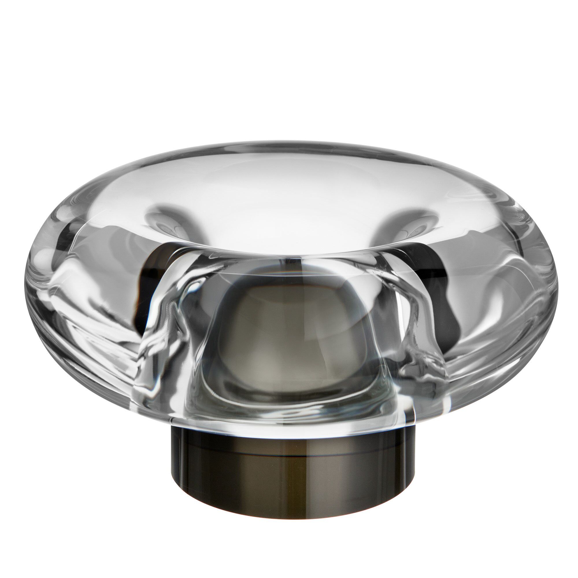 Kosta Boda Orion Fyrfadsstage 63 Mm  Grå