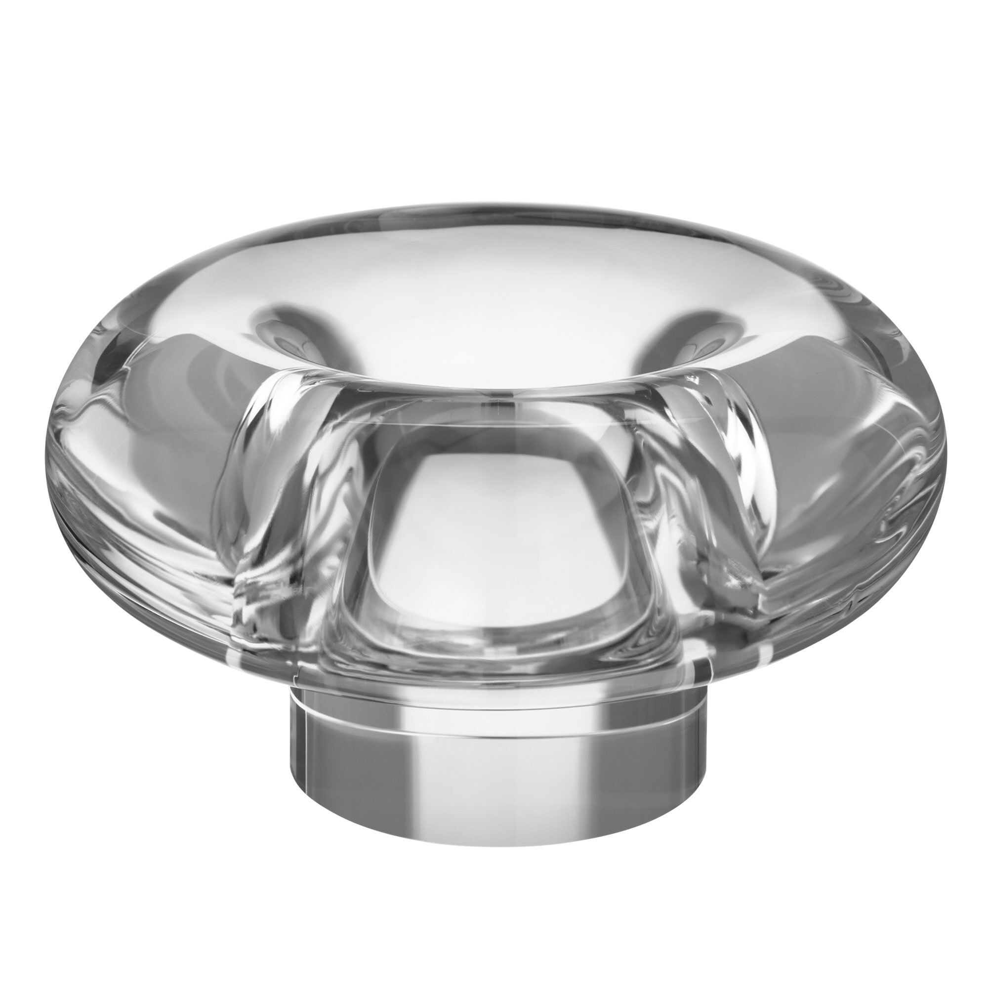 Kosta Boda Orion Fyrfadsstage 63 Mm  Klar