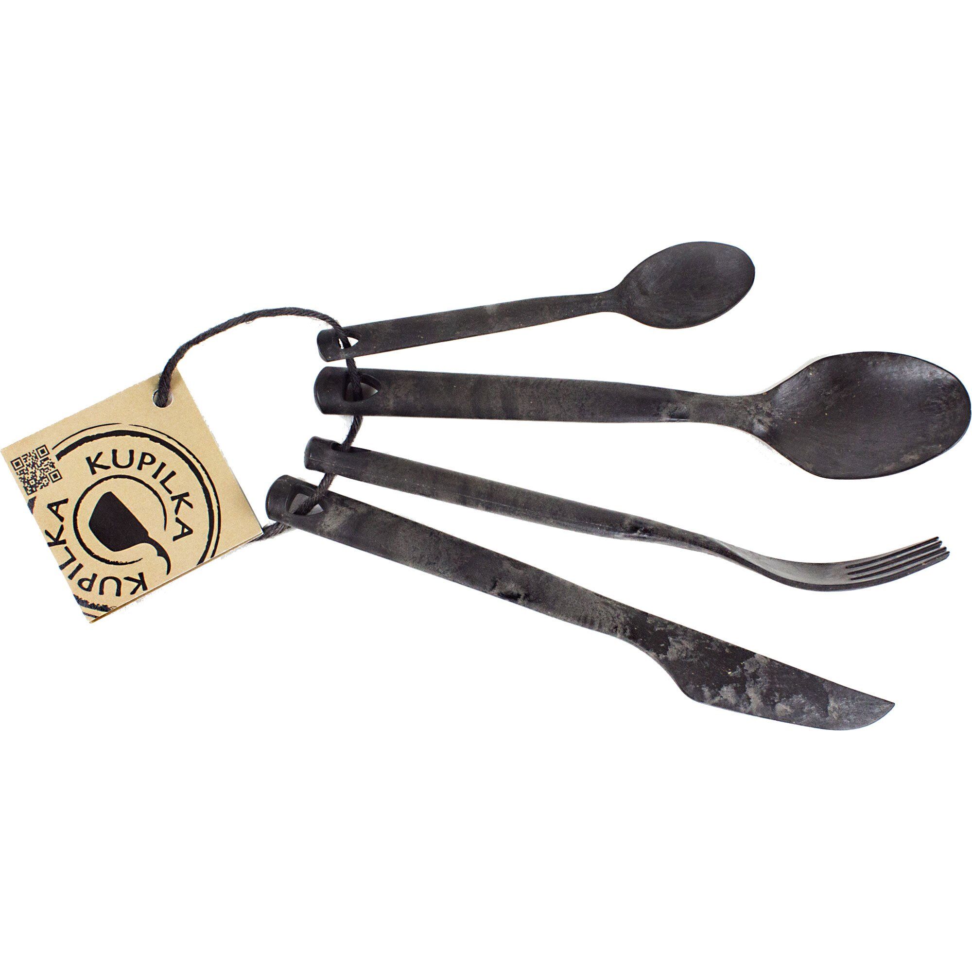 Kupilka Cutlery Bestiksæt  Sort    Dele