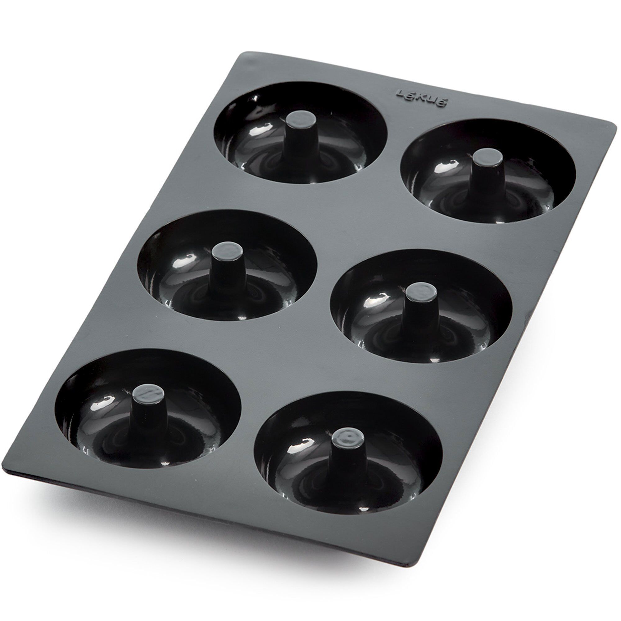 Lékué Gourmet Donutform Sort   Stk