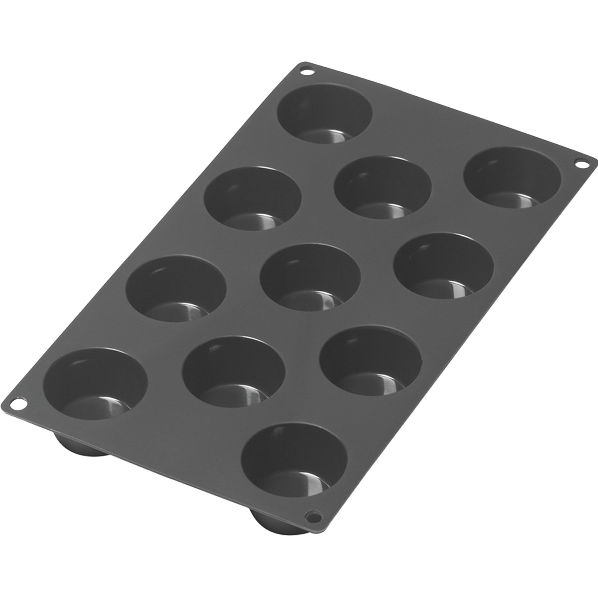 Lékué Mini-muffins Silikoneform 11 Huller  Sort