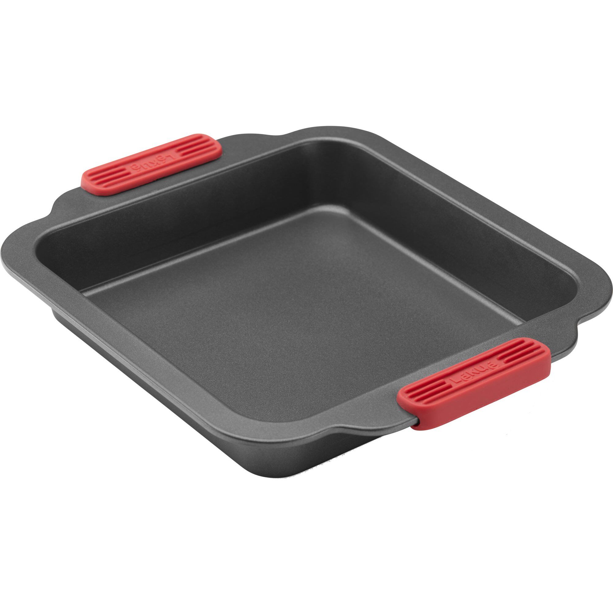Lékué Non-stick Kvadratisk Bageform 20 Cm  Grå