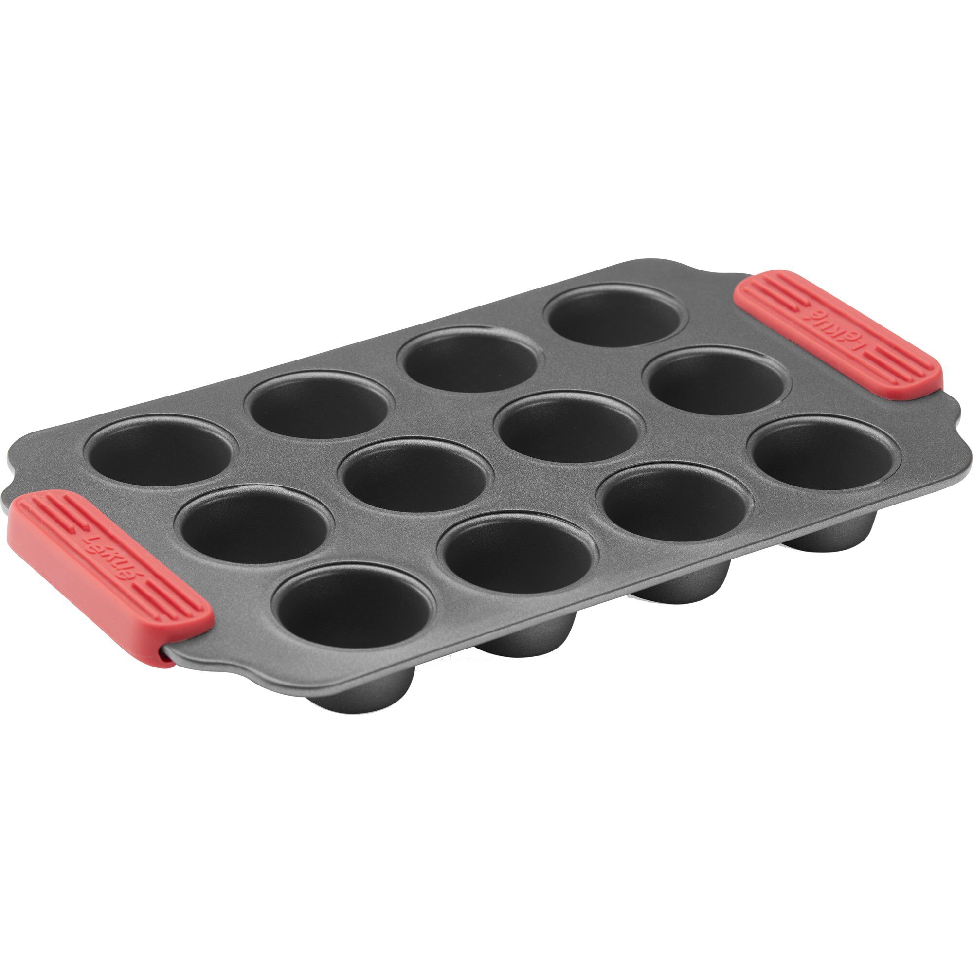 Lékué Non-stick 12 Minimuffins  Grå