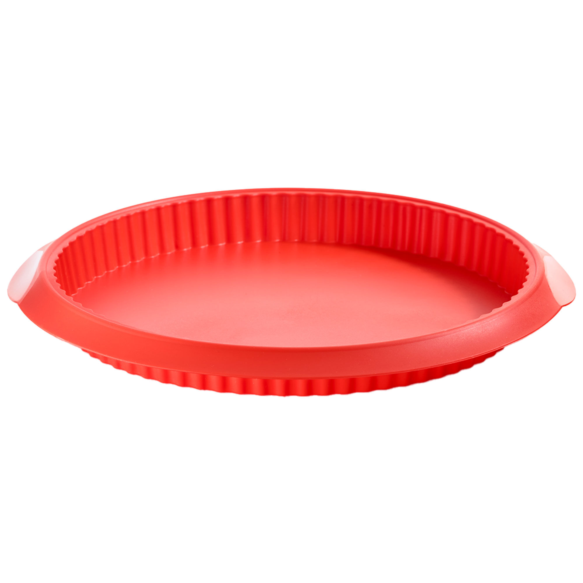 Lékué Quiche- Tærteform   Silikone ø28 Cm  Rød