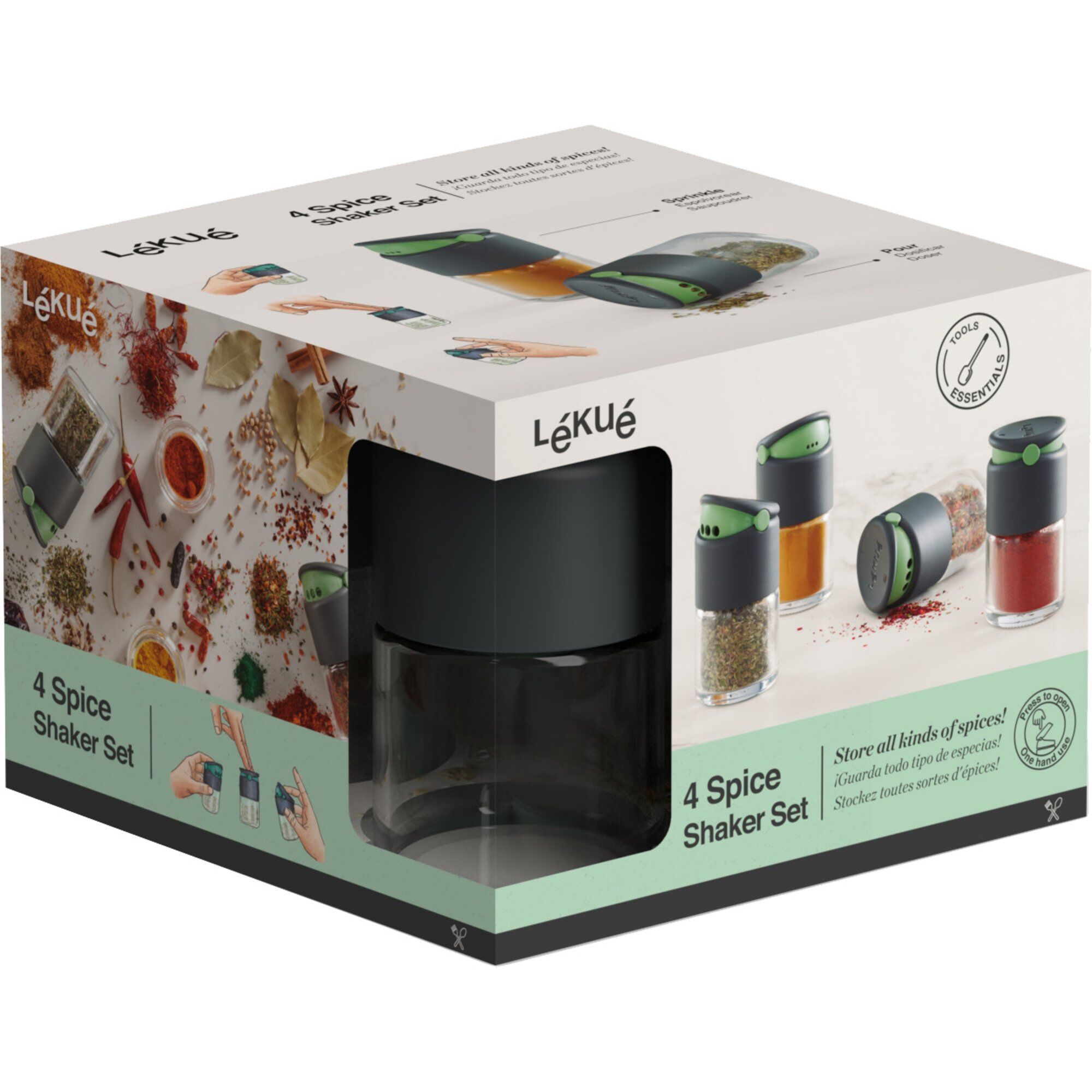 Lékué Spice Shaker Set