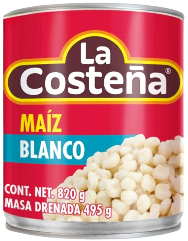 La Costena Majs Hvide 820