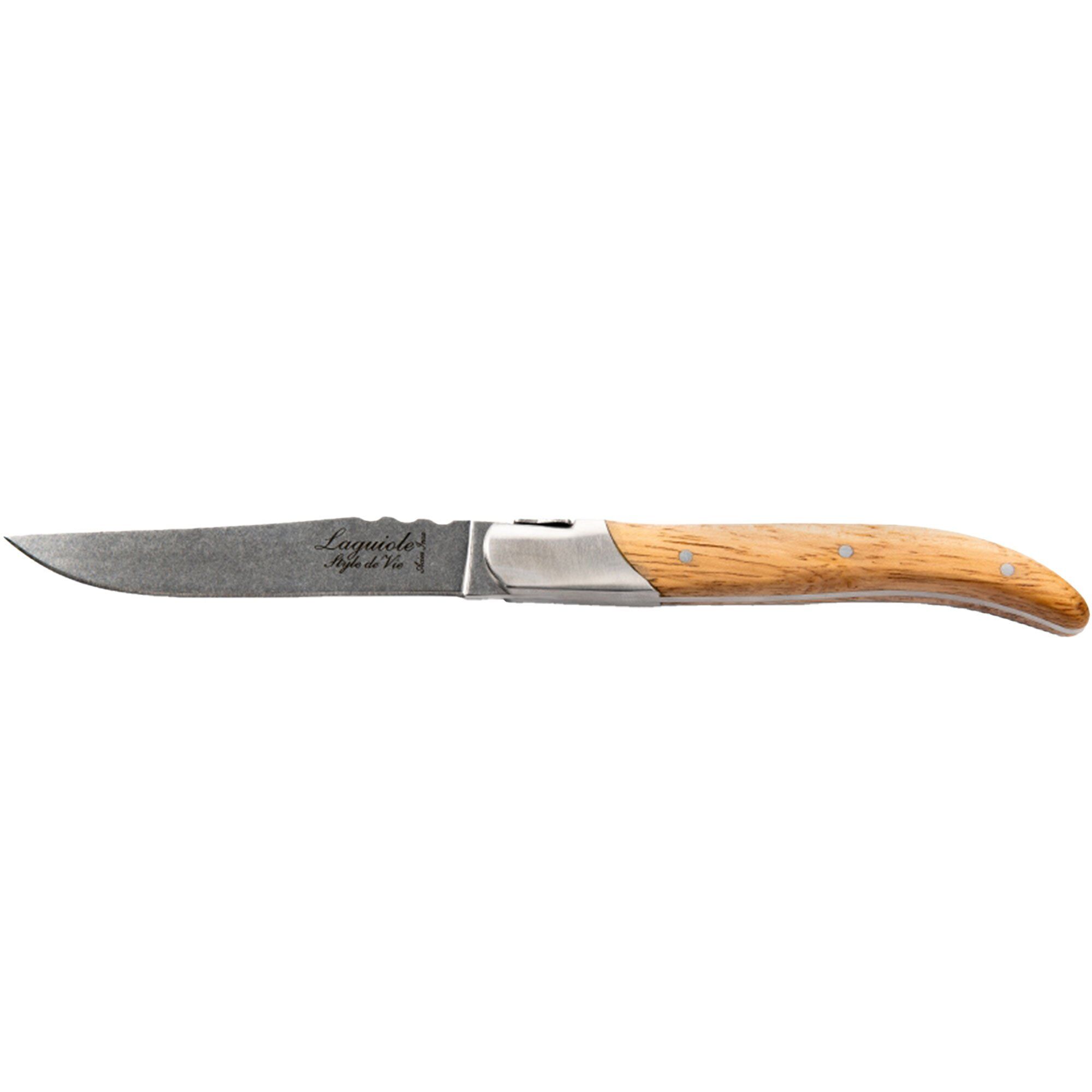 Laguiole Grillknive  -pack  Egetræ