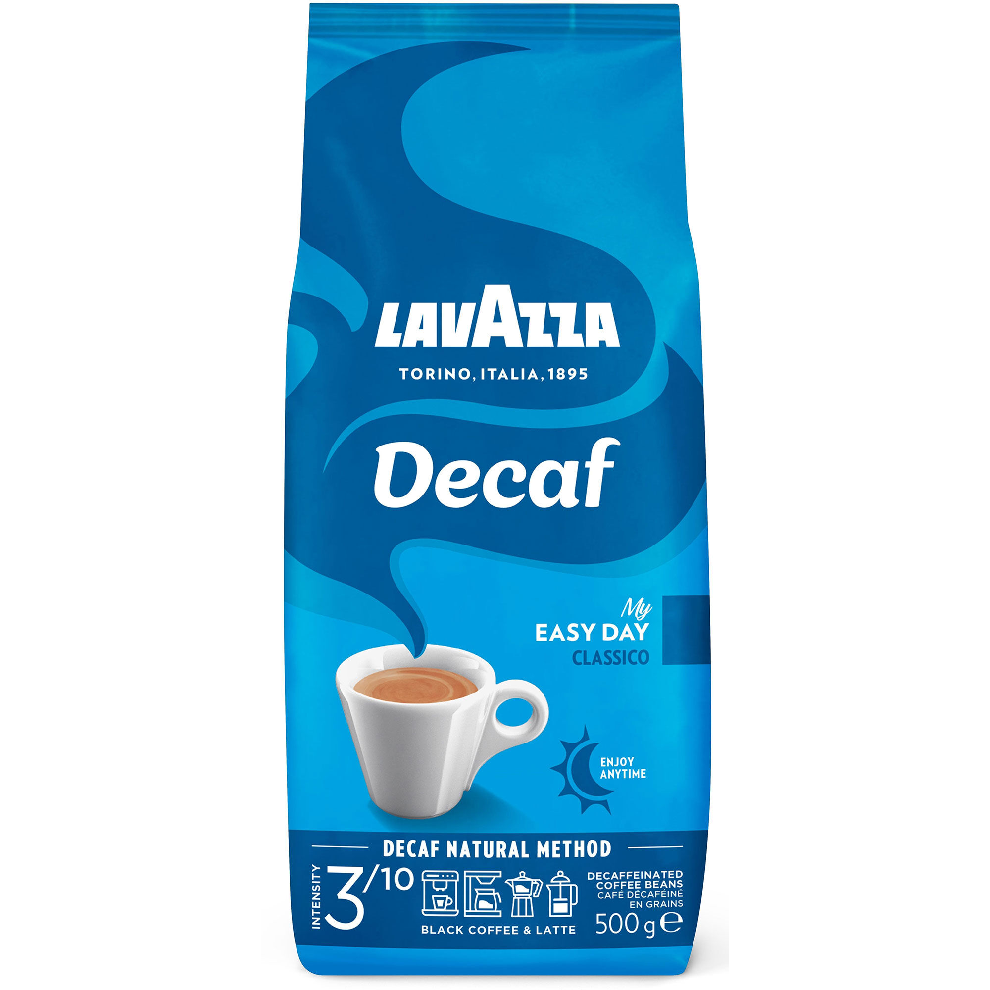 Lavazza Decaf Classico My Easy Day Kaffebønner  500g