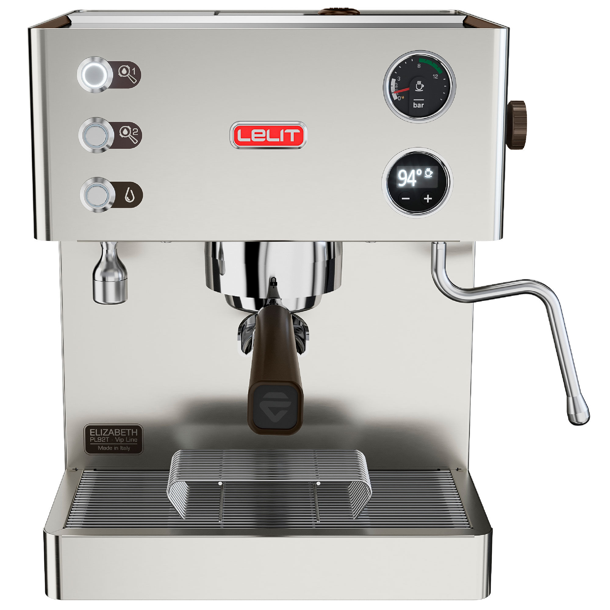 Lelit Elizabeth Espressomaskine  Rustfrit Stål