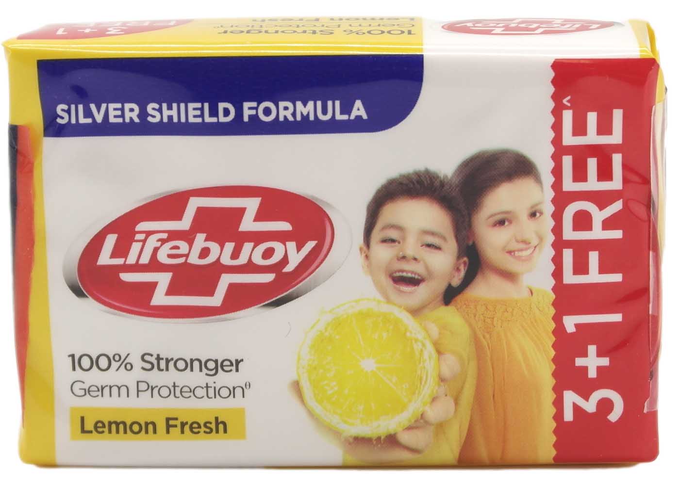 Lifebuoy Lemon Sæbe 125gr