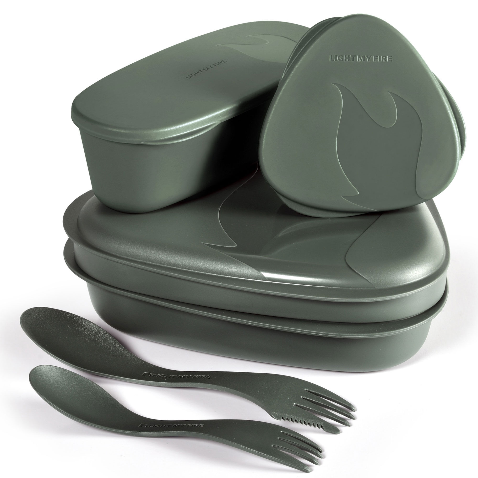 Light My Fire Lunchkit     Madkasse  Sage Green