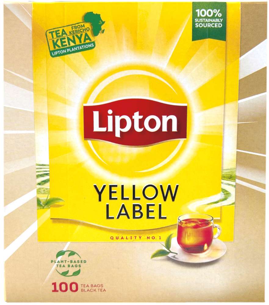 Lipton Te Yellow Label 100 Stk