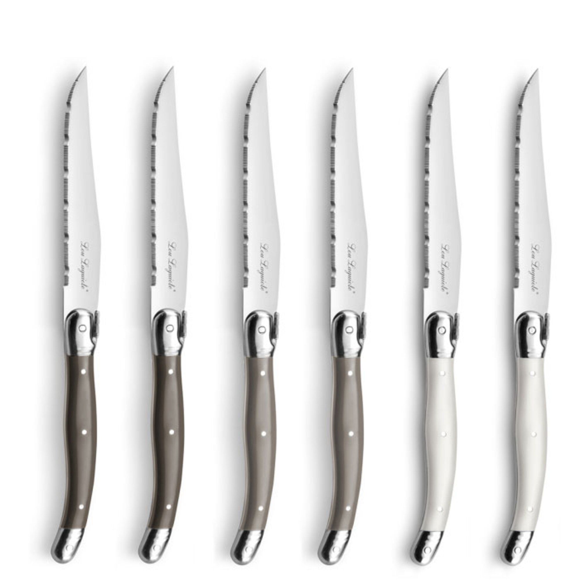 Lou Laguiole Tradition Steakknive  -pak  Mix