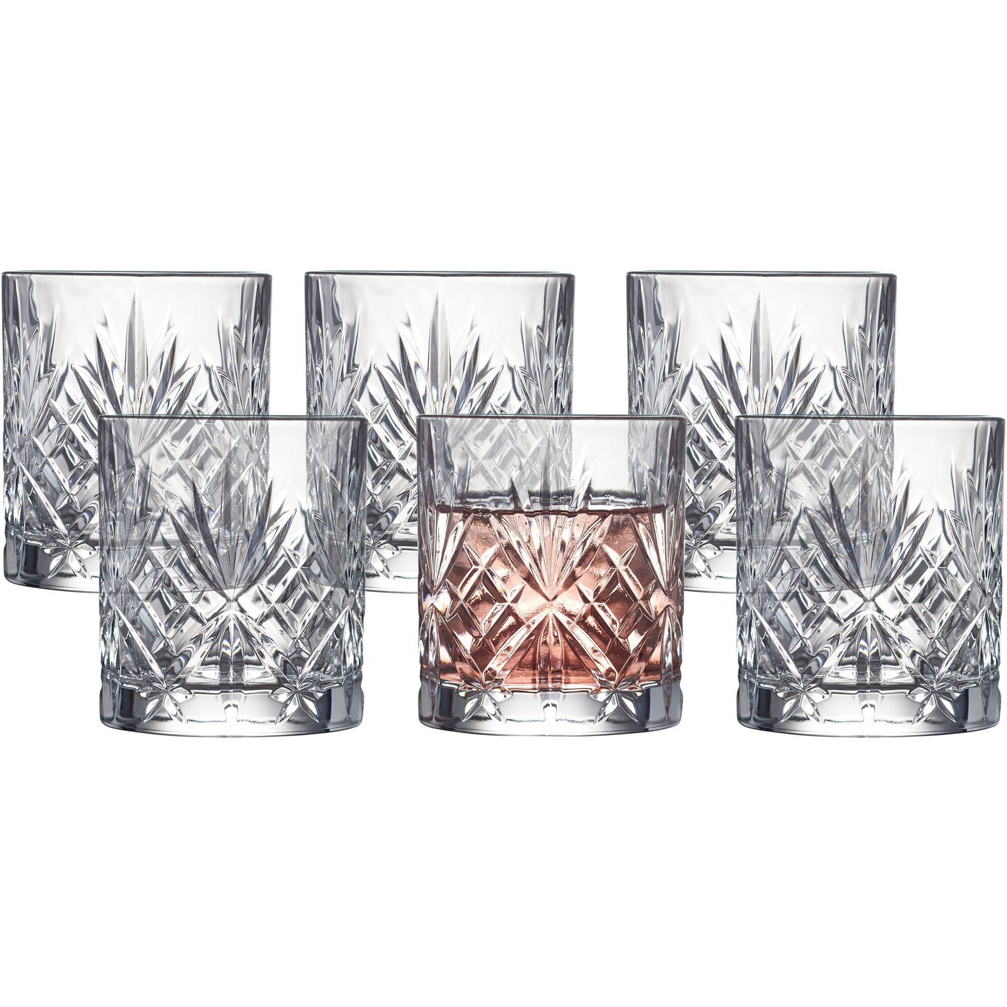 Lyngby Glas Melodia Vandglas    Stk