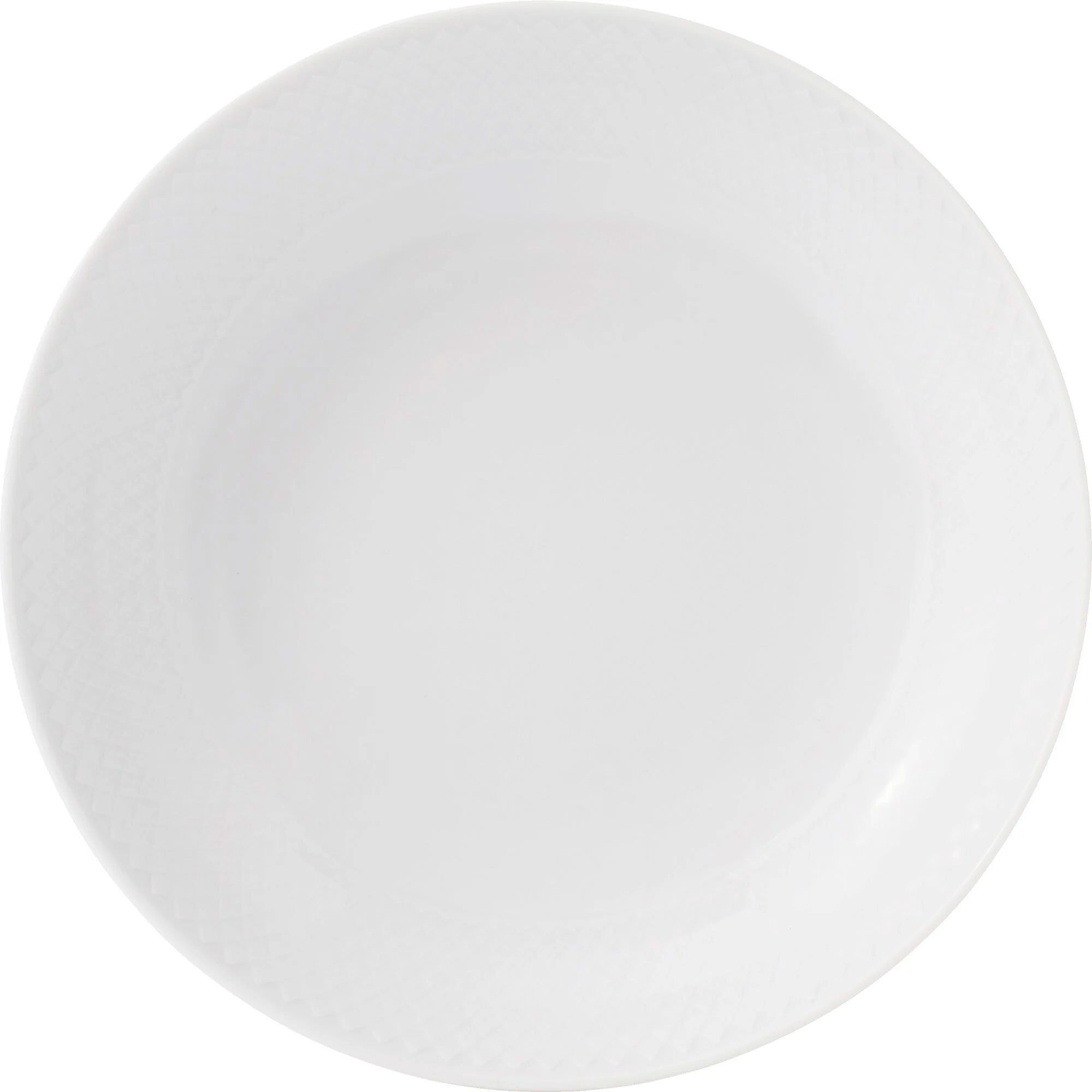Lyngby Porcelæn Rhombe Dyb Tallerken  20 Cm