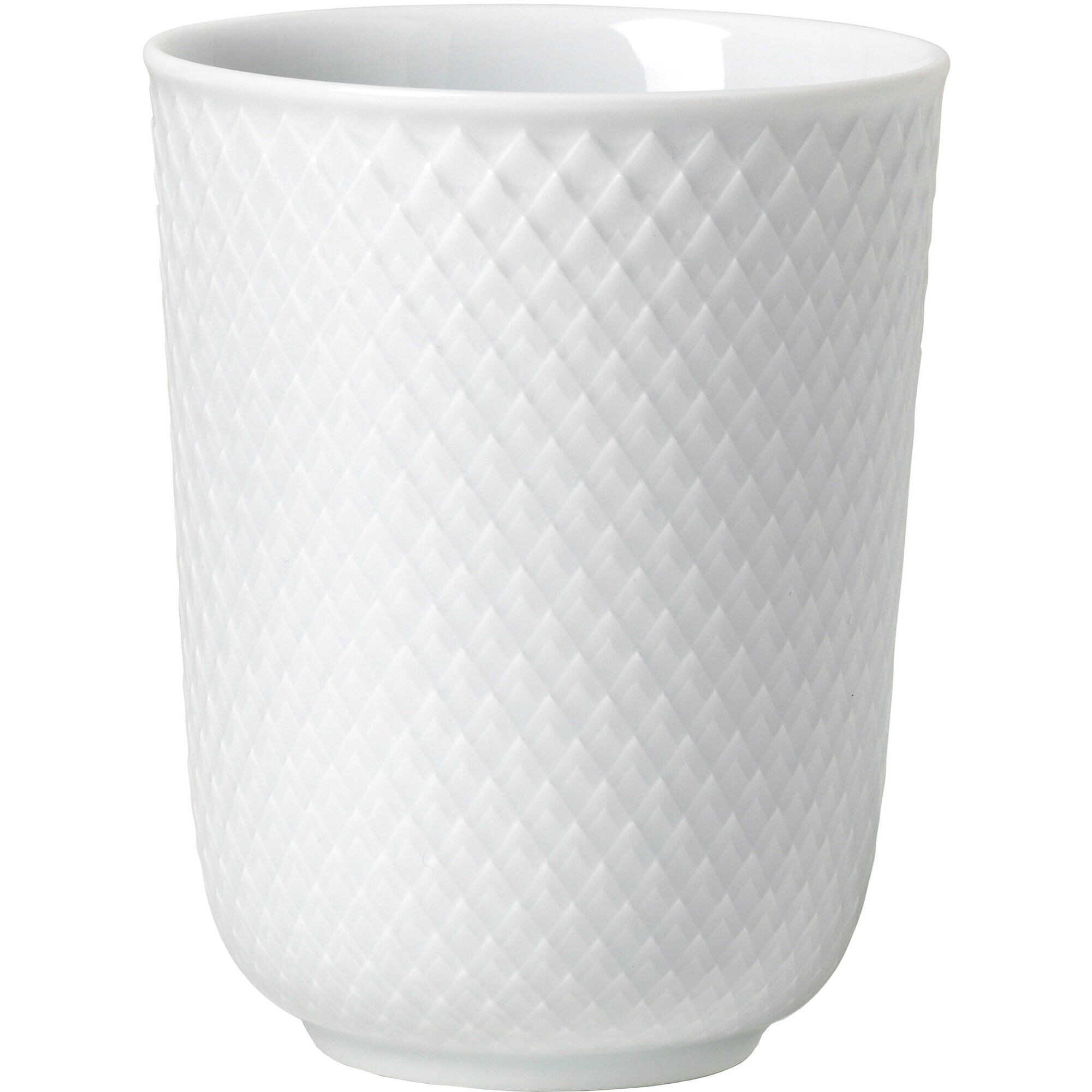 Lyngby Porcelæn Rhombe Krus 33 Cl Hvid