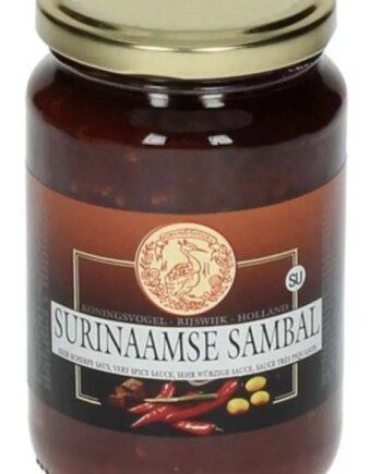 Madspildsvare: Koningsvogel Surinaamse Sambal 375