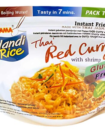 Madspildsvare: Mama Instant Rice Red Curry Shrimp 80