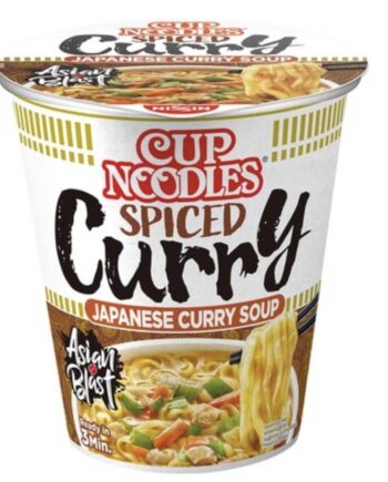 Madspildsvare: Nissin Cup Noodles Spiced Curry 67