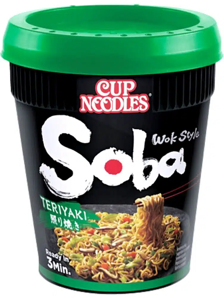 Madspildsvare: Nissin Soba Nudler Teriyaki 90