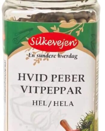 Madspildsvare: Silkevejen Hvid Peber  Hele 130