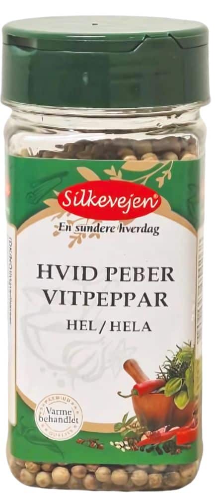 Madspildsvare: Silkevejen Hvid Peber Hele 130