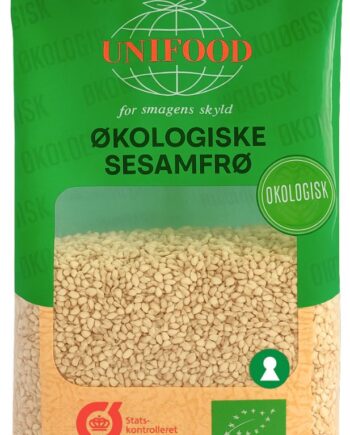 Madspildsvare: Unifood Naturlig Sesamfrø økologisk 500