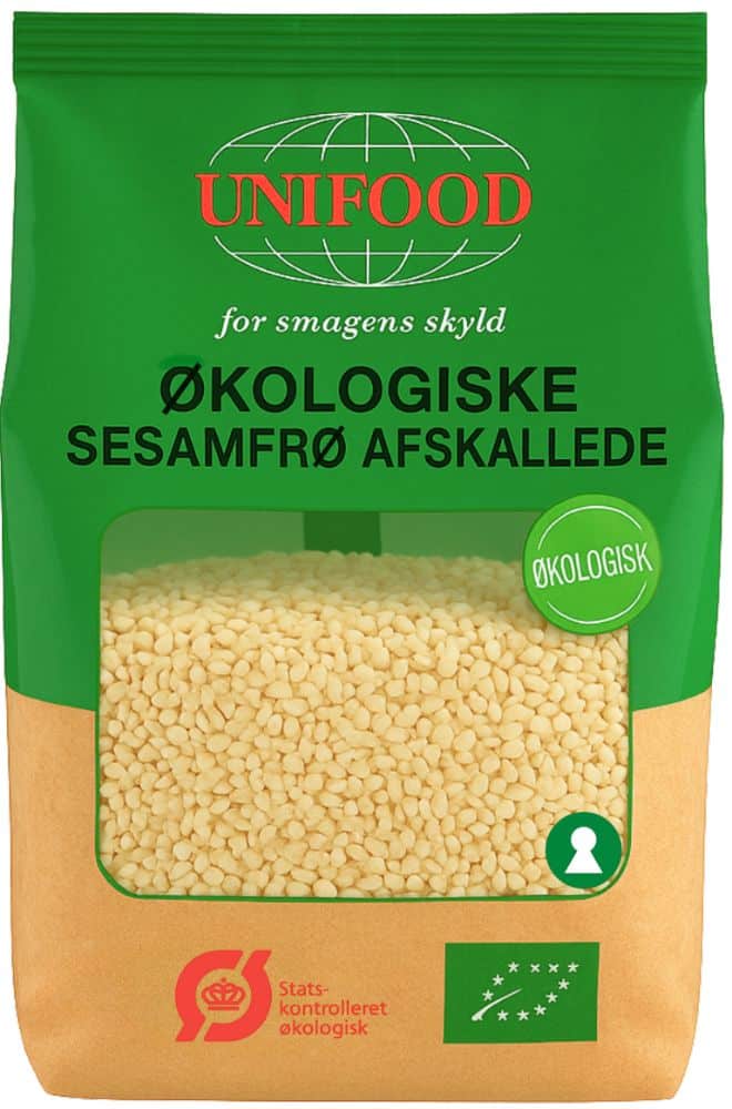 Madspildsvare: Unifood Sesamfrø økologisk 500