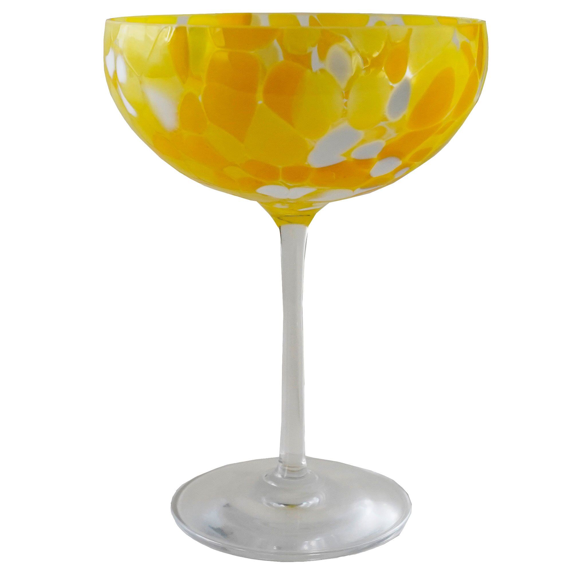 Magnor Swirl Champagneglas 22 Cl  Gul