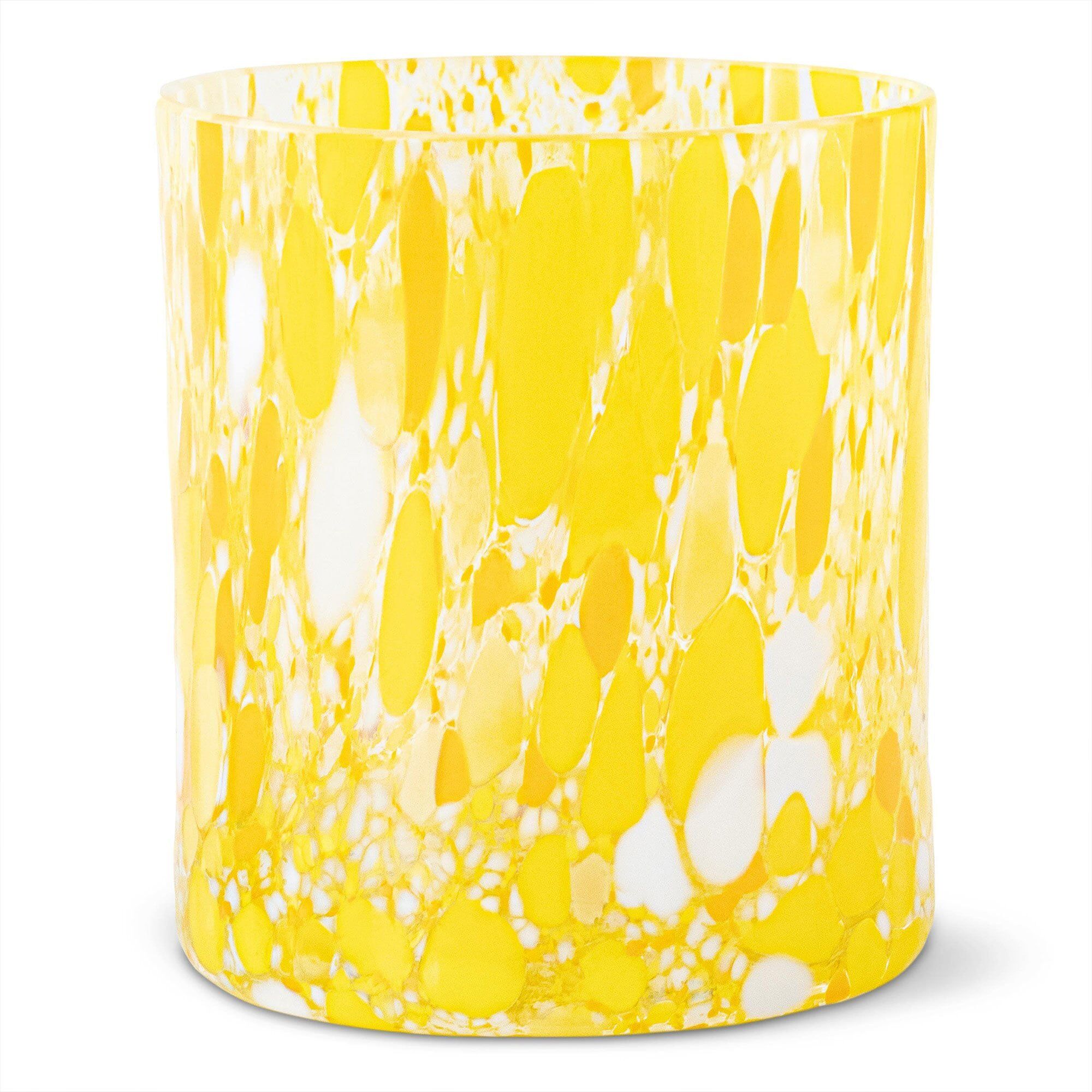 Magnor Swirl Multi Drikkeglas 35 Cl  Gul